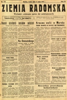 Ziemia Radomska, 1931, R. 4, nr 103