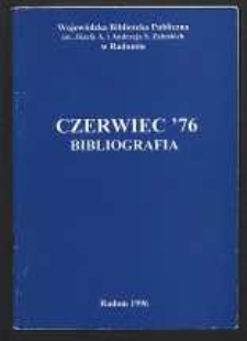 Czerwiec '76. Bibliografia