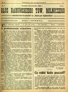 Przegląd Sejmikowy : Urzędowy Organ Sejmiku Radomskiego, 1926, R. 5, nr 16, dod.
