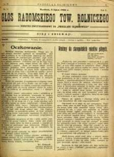 Przegląd Sejmikowy : Urzędowy Organ Sejmiku Radomskiego, 1926, R. 5, nr 26, dod.
