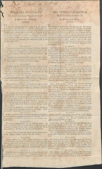 Dziennik Urzędowy Województwa Sandomierskiego, 1834, Dyrektywa Generalna Towarzystwa Ogniowego w Królestwie Polskiem