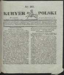 Kuryer Polski, 1831, nr 387