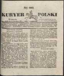 Kuryer Polski, 1831, nr 403