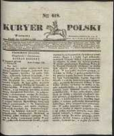 Kuryer Polski, 1831, nr 418