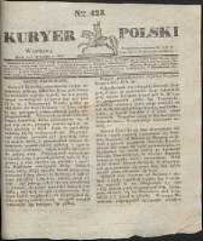 Kuryer Polski, 1831, nr 423