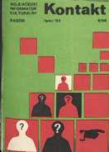 Kontakt : Wojewódzki Informator Kulturalny, 1983, nr 6