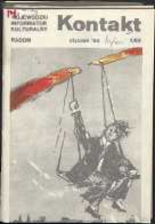 Kontakt : Wojewódzki Informator Kulturalny, 1984, nr 1