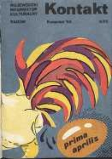 Kontakt : Wojewódzki Informator Kulturalny, 1984, nr 4