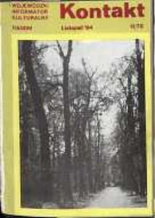 Kontakt : Wojewódzki Informator Kulturalny, 1984, nr 11