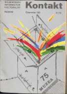 Kontakt : Wojewódzki Informator Kulturalny, 1985, nr 6