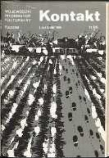 Kontakt : Wojewódzki Informator Kulturalny, 1986, nr 11