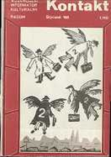 Kontakt : Wojewódzki Informator Kulturalny, 1988, nr 1