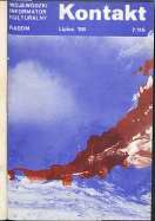 Kontakt : Wojewódzki Informator Kulturalny, 1988, nr 7