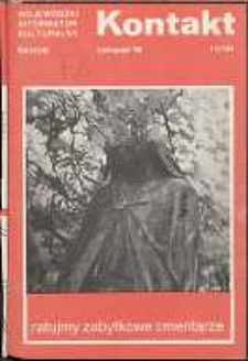 Kontakt : Wojewódzki Informator Kulturalny, 1990, nr 11