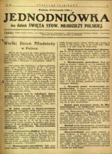 Przegląd Sejmikowy : Urzędowy Organ Sejmiku Radomskiego, 1926, R. 5, nr 44, dod.
