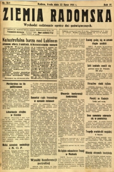 Ziemia Radomska, 1931, R. 4, nr 165
