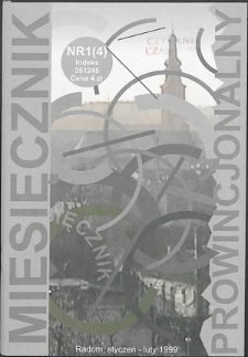 Miesięcznik Prowincjonalny, 1999, R. 2, nr 1/2