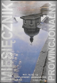 Miesięcznik Prowincjonalny, 1999, R. 2, nr 9/10