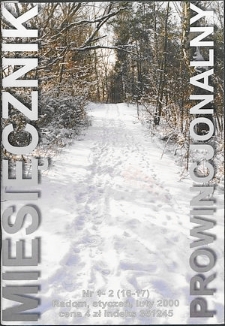 Miesięcznik Prowincjonalny, 2000, R. 3, nr 1/2