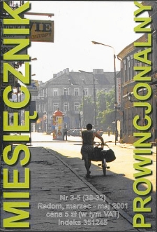 Miesięcznik Prowincjonalny, 2001, R. 4, nr 3/5