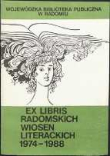 Ex Libris Radomskich Wiosen Literackich 1974-1988