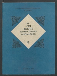 Ex librisy bibliotek województwa radomskiego
