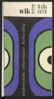 Wojewódzki Informator Kulturalny Radom, 1978, nr 3