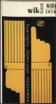 Wojewódzki Informator Kulturalny Radom, 1978, nr 6