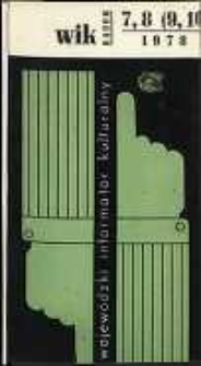 Wojewódzki Informator Kulturalny Radom, 1978, nr 7-8