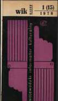 Wojewódzki Informator Kulturalny Radom, 1979, nr 1