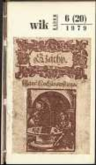 Wojewódzki Informator Kulturalny Radom, 1979, nr 6