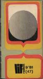 Wojewódzki Informator Kulturalny Radom, 1981, nr 9
