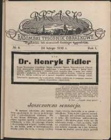 Brzask : Radomski Tygodnik Obrazkowy, 1916, R. 1, nr 8