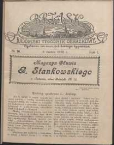 Brzask : Radomski Tygodnik Obrazkowy, 1916, R. 1, nr 10