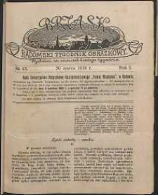 Brzask : Radomski Tygodnik Obrazkowy, 1916, R. 1, nr 13