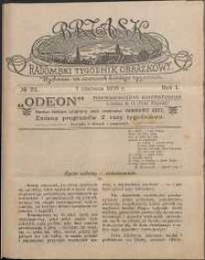 Brzask : Radomski Tygodnik Obrazkowy, 1916, R. 1, nr 22