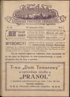 Brzask : Radomski Tygodnik Obrazkowy, 1916, R. 1, nr 48