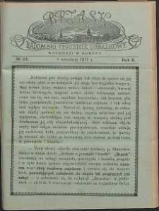 Brzask : Radomski Tygodnik Obrazkowy, 1917, R. 2, nr 23