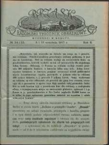 Brzask : Radomski Tygodnik Obrazkowy, 1917, R. 2, nr 24-25