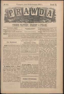 Prawda : tygodnik polityczny, społeczny i literacki, 1882, R. 2, nr 50