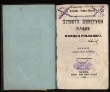 Żywoty świętych pańskich narodu polskiego