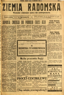 Ziemia Radomska, 1932, R. 5, nr 6