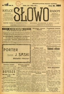 Słowo, 1923, R. 2, nr 106