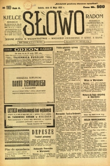 Słowo, 1923, R. 2, nr 110