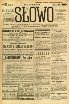 Słowo, 1923, R. 2, nr 112