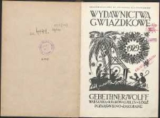 Wydawnictwa gwiazdkowe 1929 : dodatek bezpłatny do „Tygodnika Ilustrowanego”