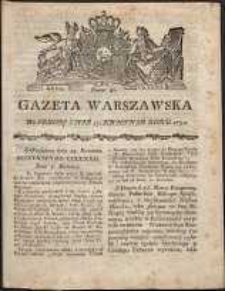 Gazeta Warszawska, 1791, nr 30