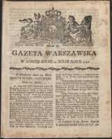 Gazeta Warszawska, 1791, nr 39
