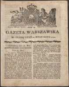 Gazeta Warszawska, 1791, nr 40