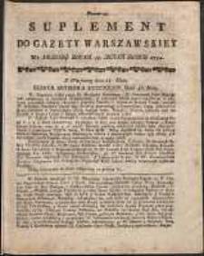 Gazeta Warszawska, 1791, nr 40, suplement